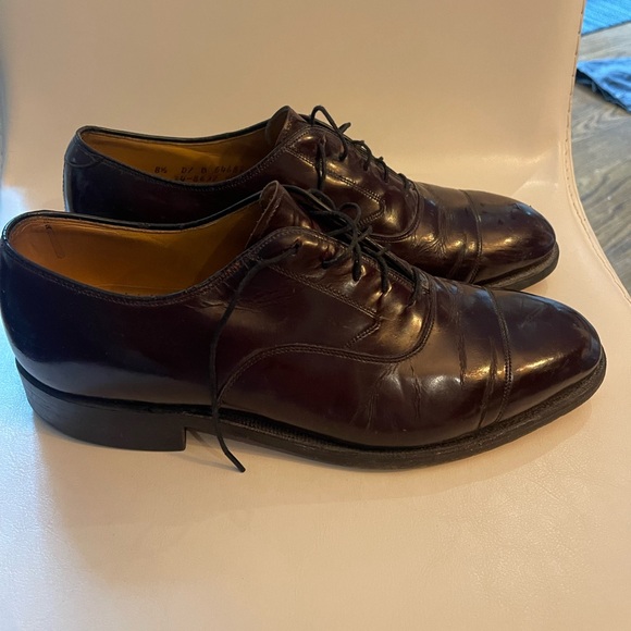 Johnston & Murphy lace up loafers brown men’s shoes size 8 1/2 - Picture 2 of 8